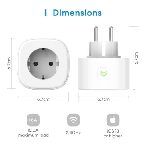 Ổ cắm rời Meross Homekit EU - Ảnh 2