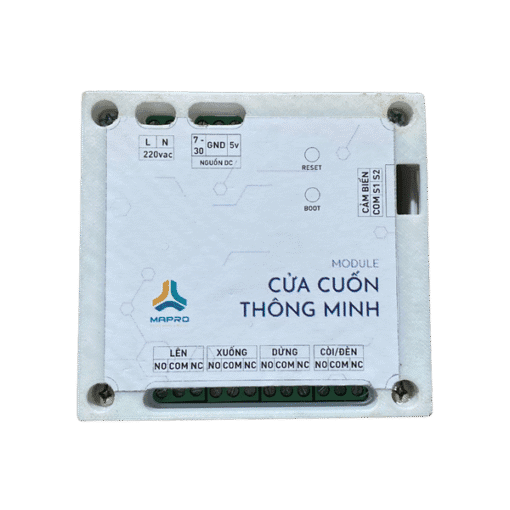Bộ điều khiển cửa cuốn phản hồi HomeKit