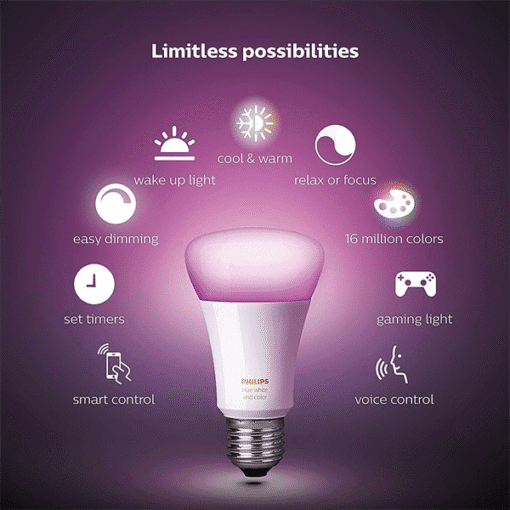 Bóng đèn Philips HueWCA 9W A60 E27 VN - Ảnh 5