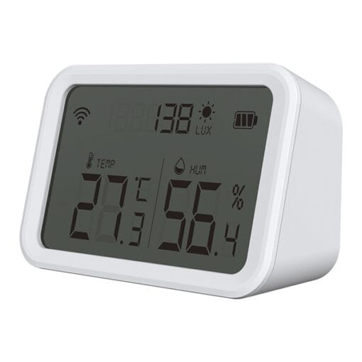 Cảm biến nhiệt độ & độ ẩm không khí có màn hình Zigbee