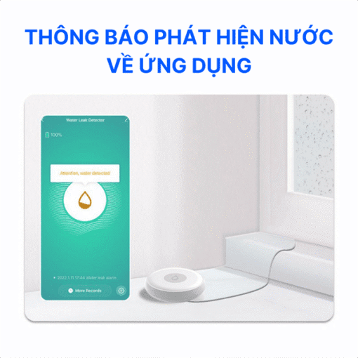 Cảm biến tràn nước/ mưa Zigbee - Ảnh 4