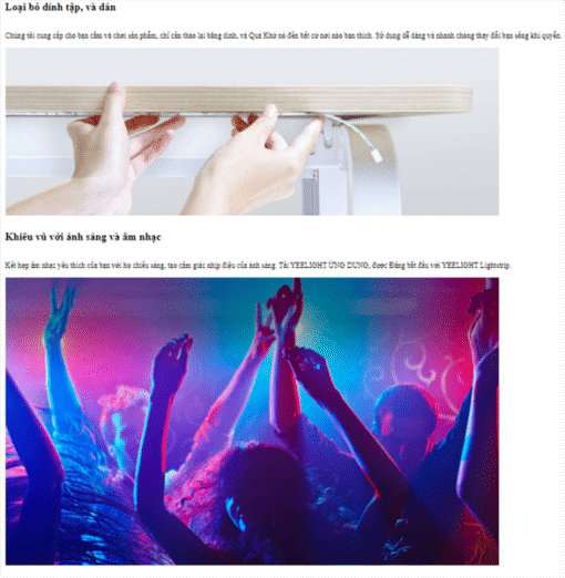 Đèn led dây Yeelight Strip 1S - Ảnh 4
