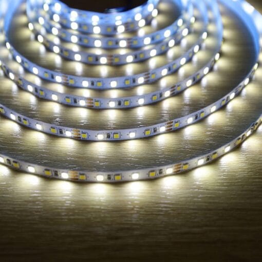 Led dây trắng-vàng (Turnable White) bareboard cuộn 5m - Ảnh 3