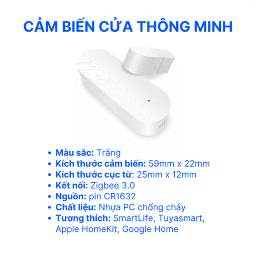 Cảm biến cửa Zigbee - Ảnh 2