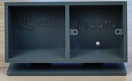Dock để bàn công tắc vuông đôi