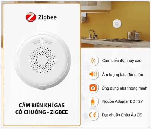 Cảm biến Gas/CO Zigbee - Ảnh 5