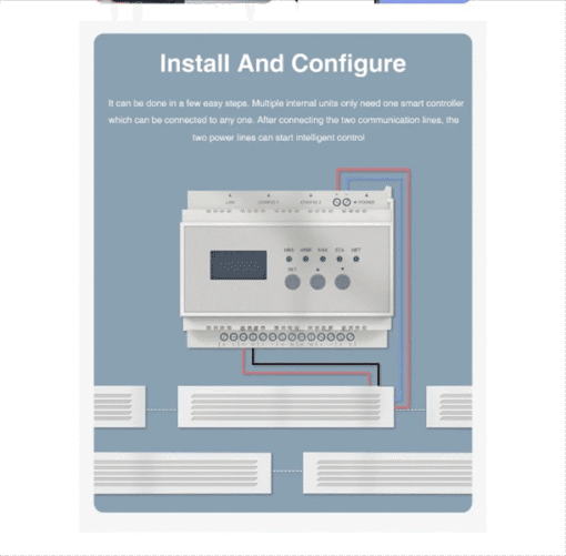 Điều khiển điều hòa Aqara VRF Homekit - Ảnh 5