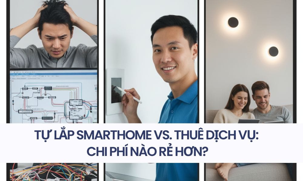 Tự Lắp Smarthome vs. Thuê Dịch Vụ: Chi Phí Nào Rẻ Hơn?