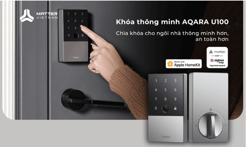 Khóa thông minh Aqara U100