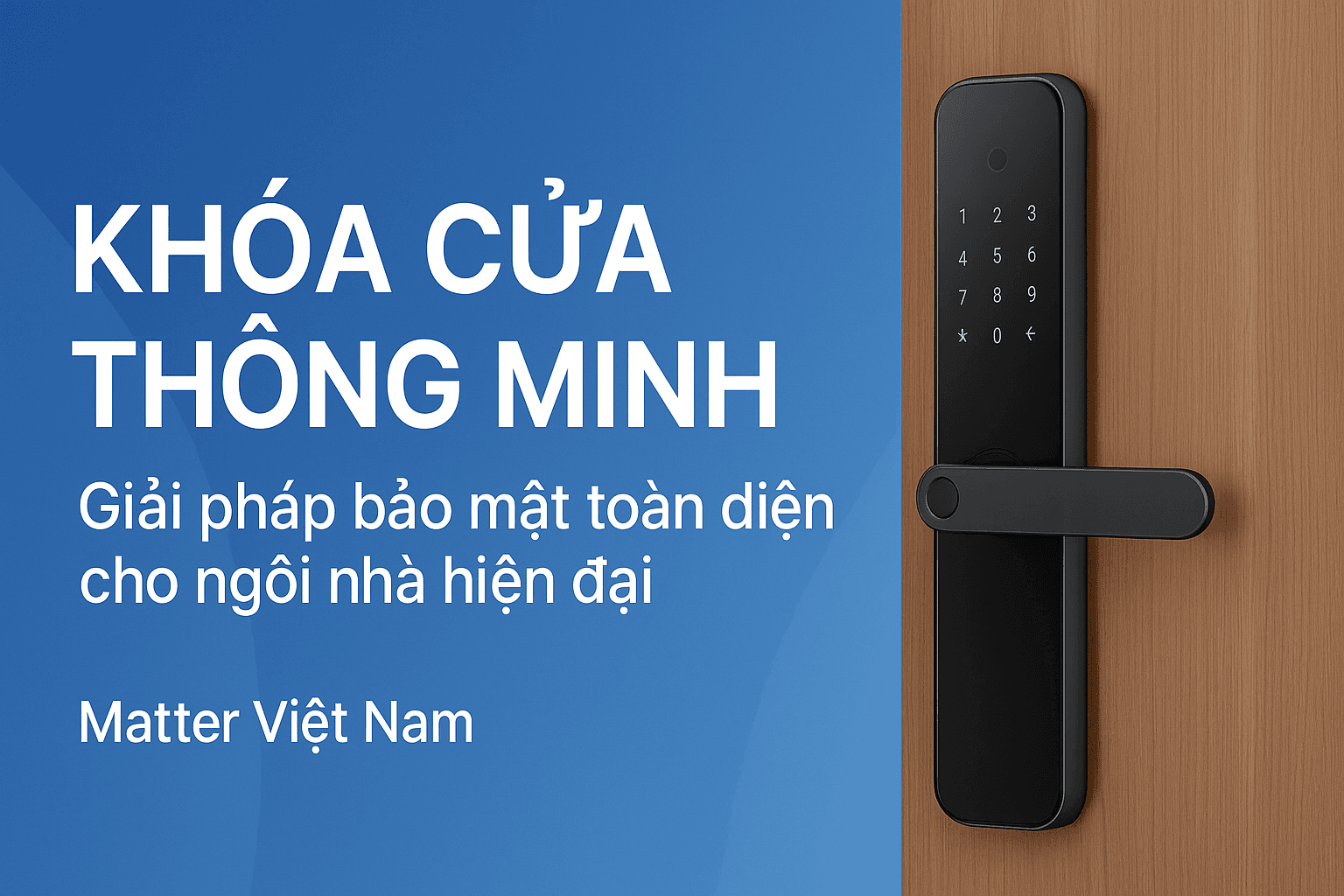 Khóa cửa thông minh
