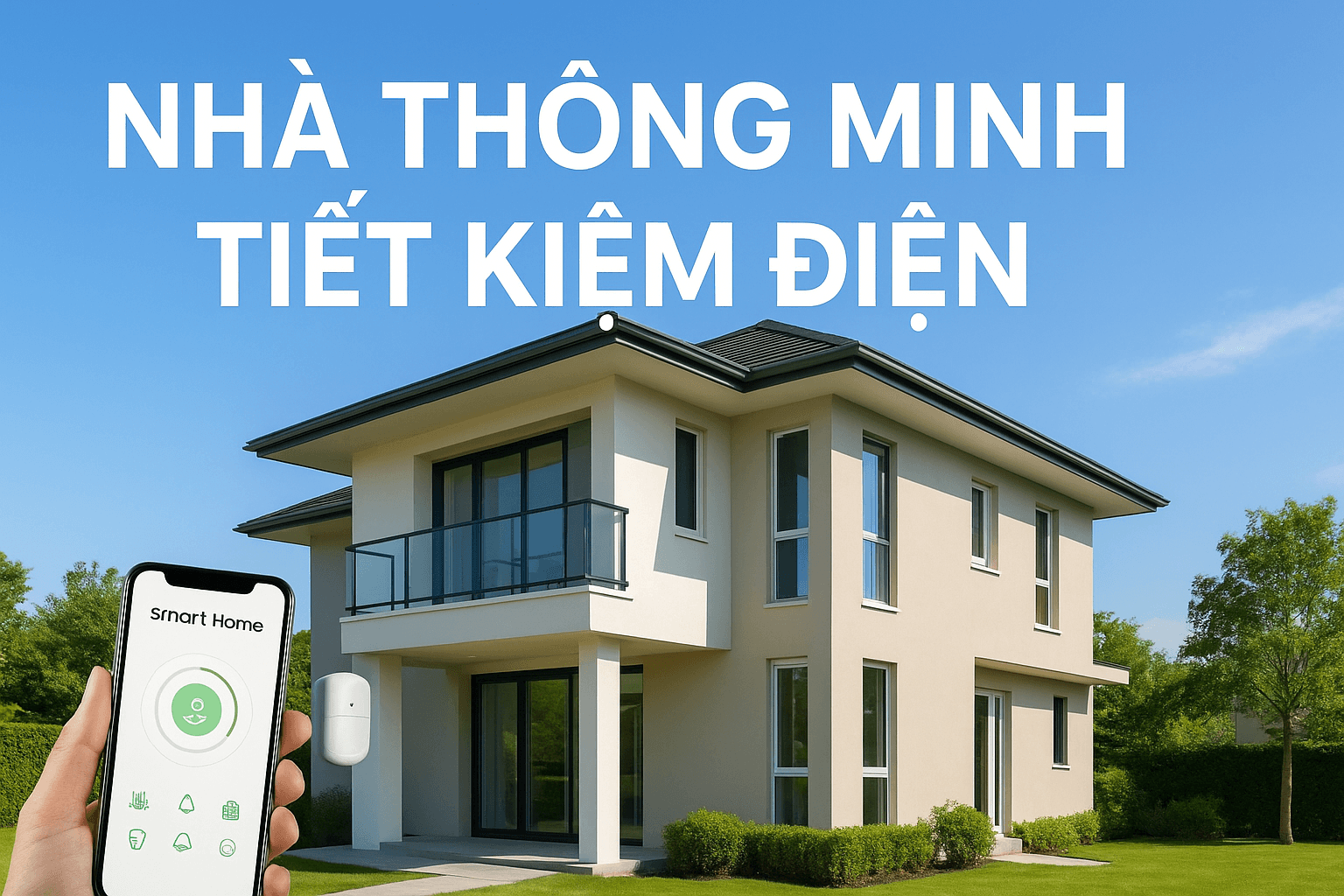 nhà thông minh tiết kiệm điện
