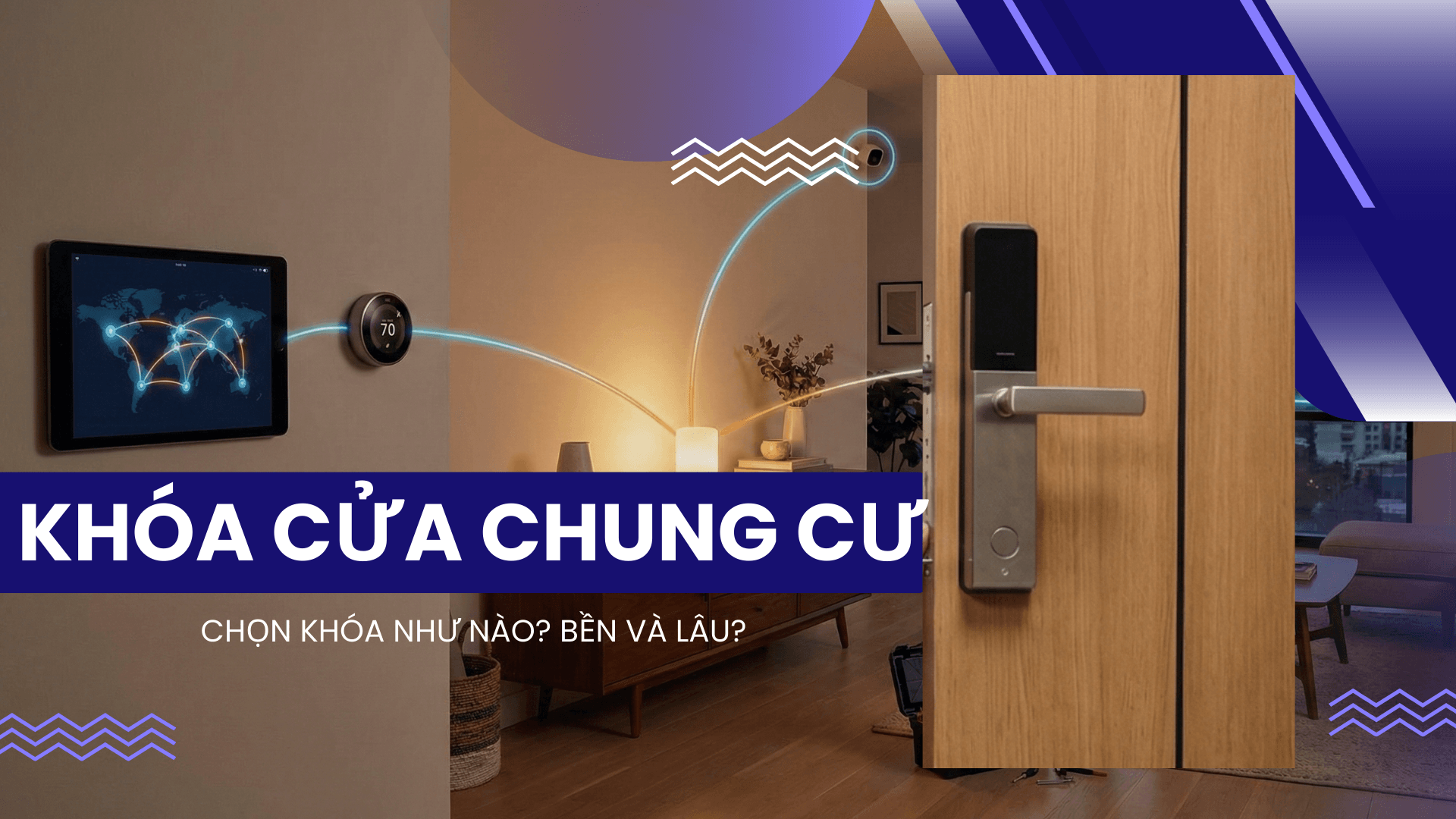 Khóa cửa chung cư