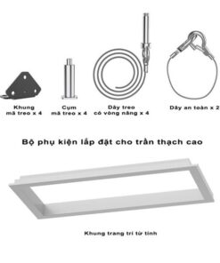 Phụ kiện lắp trần thạch cao Yeelight Rooﬂight S2101 - Accessory