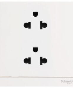 Mặt ổ cắm vuông đôi Schneider AvatarOn