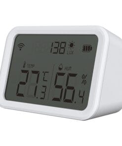 Cảm biến nhiệt độ & độ ẩm không khí có màn hình Zigbee