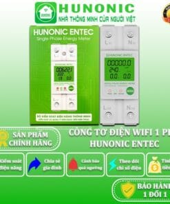 Công tơ điện Thông Minh Wifi Hunonic Entec