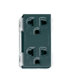 Hạt ổ cắm đôi Panasonic Wide series