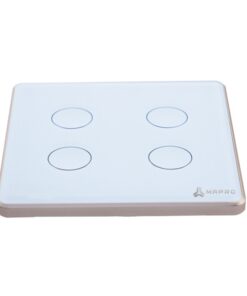 Công tắc không dây 4 nút cảm ứng Zigbee