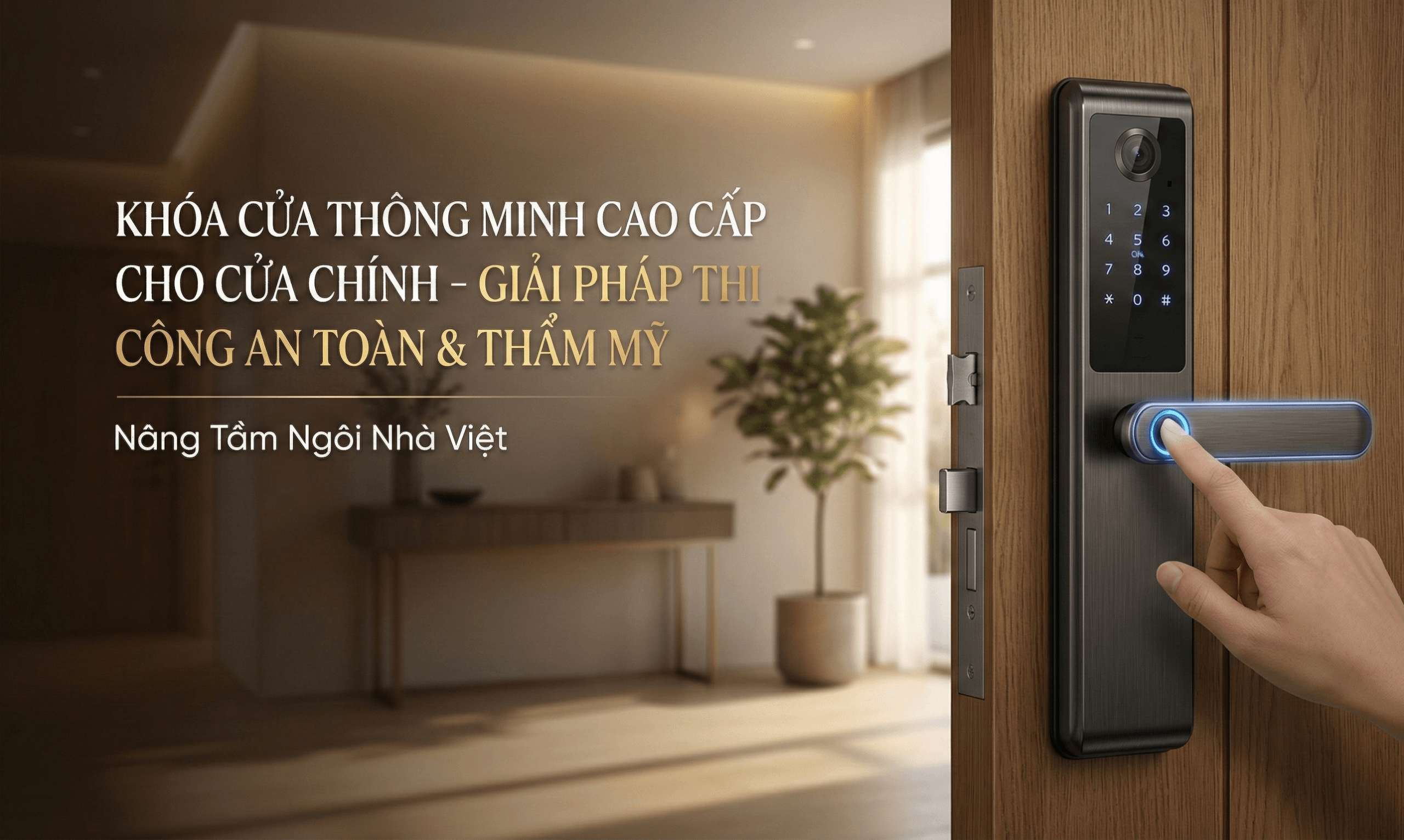 khóa cửa thông minh