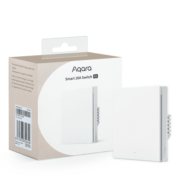 Công tắc vuông Aqara H1 20A trắng