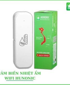 Cảm biến nhiệt ẩm Wifi Hunonic