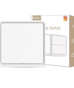 Công tắc không dây 4 nút cứng Zigbee