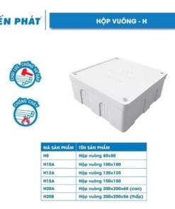 Hộp điện nhựa lắp nổi