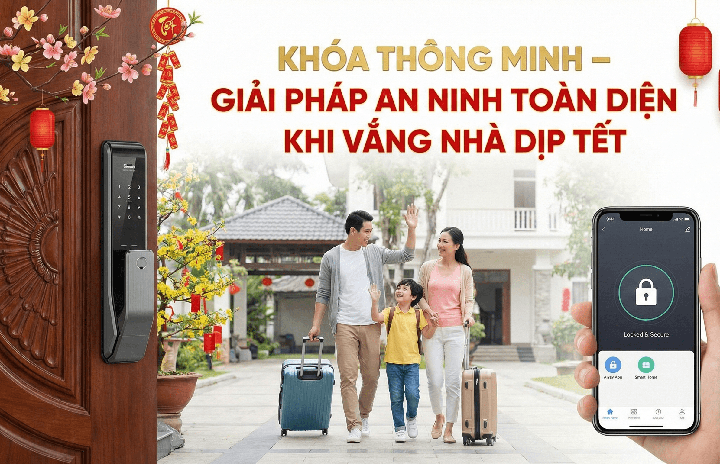 lắp khóa thông minh